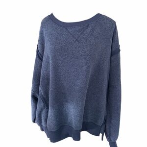 American Eagle Outfitters Navy Crew Neck Sweatshirt